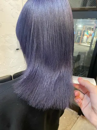 ミディアム カラー 🌿レイヤーボブ/パ ーマ🌿 木梨健太のヘアスタイル