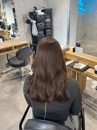 ミディアム カラー Sia中野新橋 ユリ🐈⬛🎀のヘアスタイル