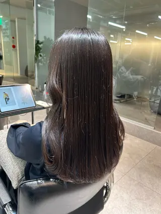 ロング FILMS haru 暖色カラーのヘアスタイル