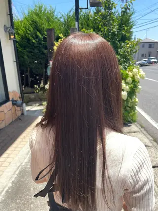 ロング hair  make echo所属・hair make echo滿木あい花のヘアスタイル