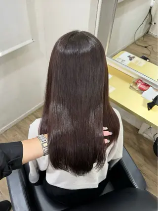 セミロング 髪質改善/ 透明感カラー/RANのヘアスタイル