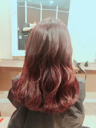 ロング カラー 美容室アークス所属・美容室ARKS 黒田杏奈のヘアスタイル