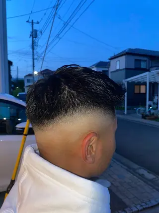 ショート メンズ 宮 蒼輔のヘアスタイル
