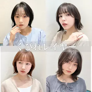 ミディアム 店長【槌矢圭悟】 ボブ/レイヤーのヘアスタイル