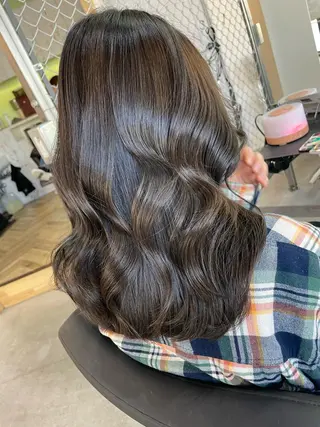 ミディアム カラー Agu  hair you所属・♡ yumaのヘアスタイル