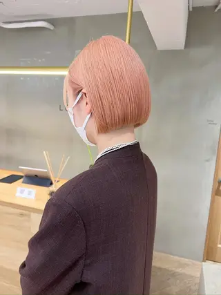 ミディアム カラー ボブ/レイヤー 🌟梅田盛一🌟のヘアスタイル