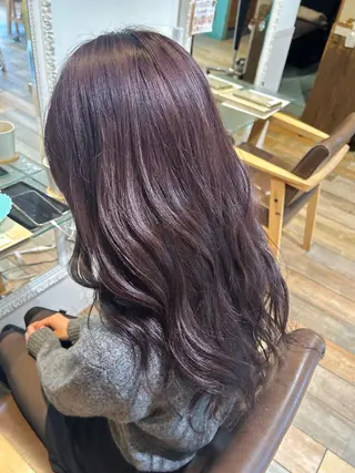 ロング カラー 太田 茉旺のヘアスタイル