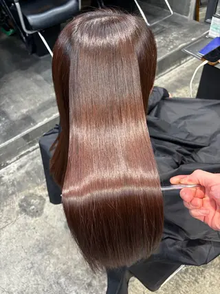 ロング 川尻 竜正のヘアスタイル