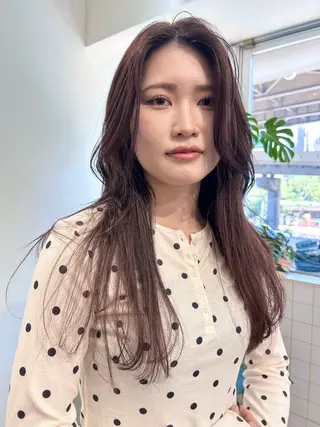 カラー 透明感カラー♡ ひかるのヘアスタイル