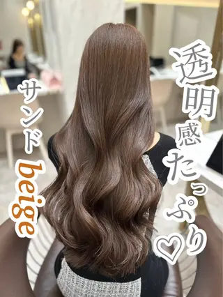 ロング カラー 【美髪矯正) 吉村　清志のヘアスタイル