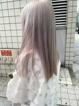 ロング カラー 韓国ヘア🤍 慎之介のヘアスタイル