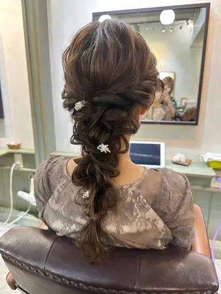 ヘアアレンジ yu uのヘアスタイル