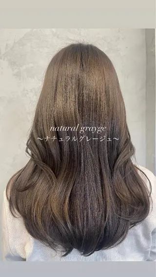 ロング カラー 町田 佑人のヘアスタイル