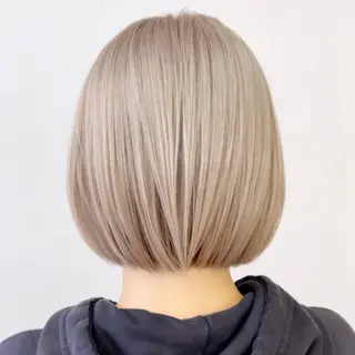 ロング カラー ブリーチなしピンク 赤井龍斗のヘアスタイル