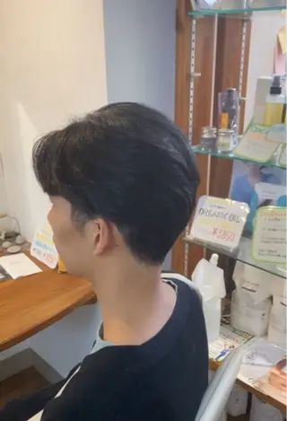 ヘアアレンジ メンズ メンズ特化 エシカル　松原大将のヘアスタイル