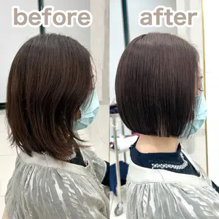 ショート 韓国顔まわり/前髪 /レイヤー/いつきのヘアスタイル