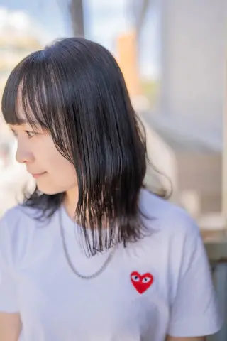 セミロング カラー Lazo所属・Lazo/ 原弥和子のヘアスタイル