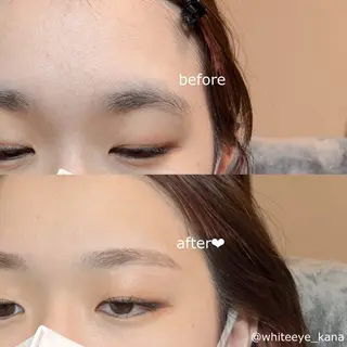 アイブロウ WHITEEYE 🤍KANAの眉毛・アイブロウイメージ