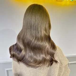 ロング カラー 🪞ハイトーン🪞 🤍waka🤍のヘアスタイル