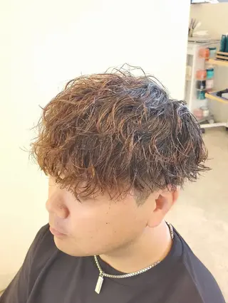 メンズ パーマ WISTARIA FIELD AVEDA所属・矢野 一義のヘアスタイル
