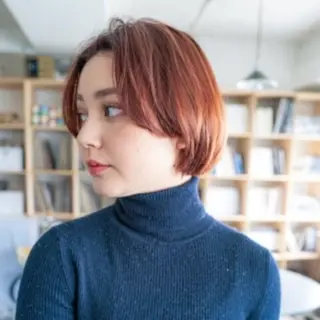 ショート カラー ハイトーン/ボブ/ ハイライト🌱ᩚ涼介のヘアスタイル