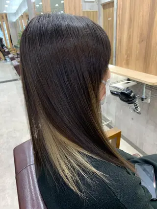 セミロング カラー hair salon mementoのヘアスタイル