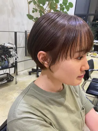 ショート 近藤 千裕のヘアスタイル