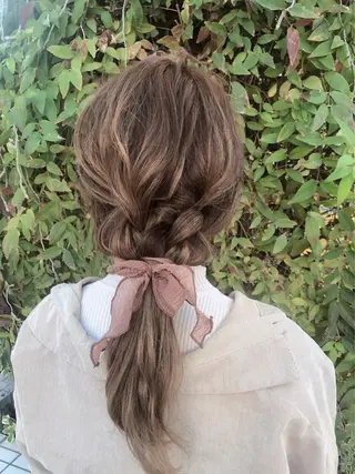 ロング ヘアアレンジ KANA🌷 髪質改善のヘアスタイル