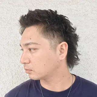 パーマ メンズ メンズサロンLOSS所属・メンズサロン rootのヘアスタイル