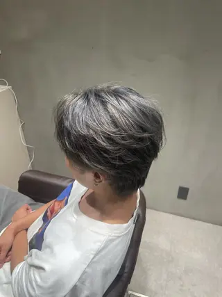 カラー メンズ メンズバレイヤージュ /町田木村悠月のヘアスタイル