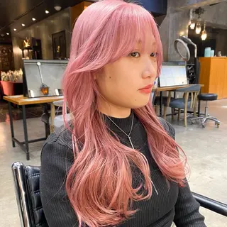 ロング カラー ◽️モードヘア◽️ SHOUTOのヘアスタイル