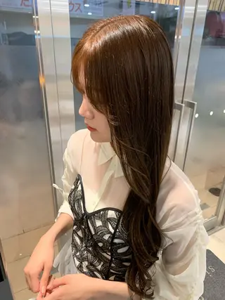 ロング カラー レイヤー/メンズ /髪質改善 廣島公平のヘアスタイル