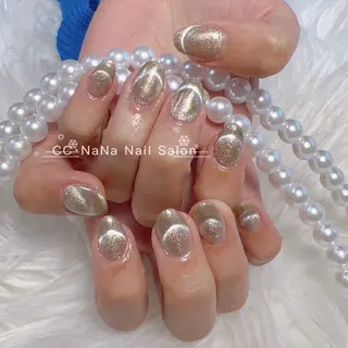 ネイル 💎CC・NaNa 韓国風ネイル🌙Cのネイルデザイン