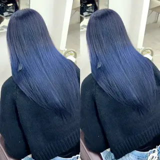 ミディアム カラー キッズ 💖艶髪矯正×小顔 カット特化/SAKUのヘアスタイル