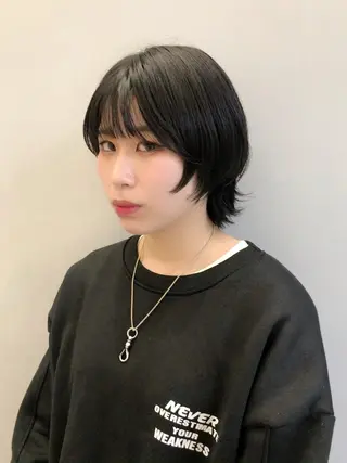 ショート 柏木  彩花のヘアスタイル