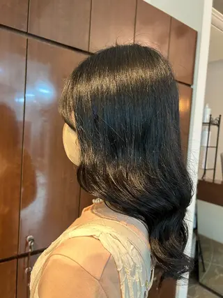 ロング ブラウンカラー tomokaのヘアスタイル