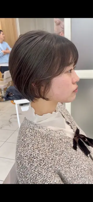 ショート 顔周り/透明感カラー /韓国ヘア/TAKUのヘアスタイル