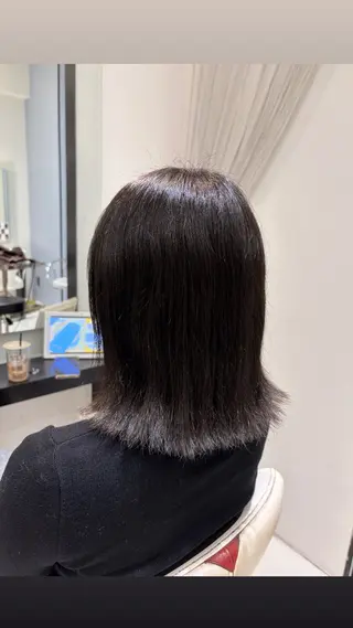 ミディアム カラー 🫧透明感カラー🫧 mana🫧のヘアスタイル