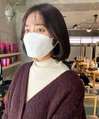 ミディアム カラー AO所属・RISAKO 艶髪モテヘア🎀府中のヘアスタイル