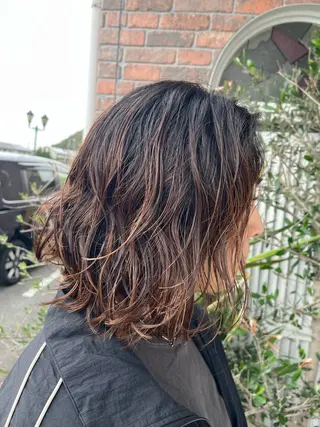 ミディアム パーマ YUIMARL 倉敷店🌸SAEのヘアスタイル