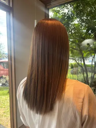 カラー 加藤 礼奈のヘアスタイル
