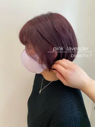 ショート カラー es SALON所属・神崎 夢羽のヘアスタイル