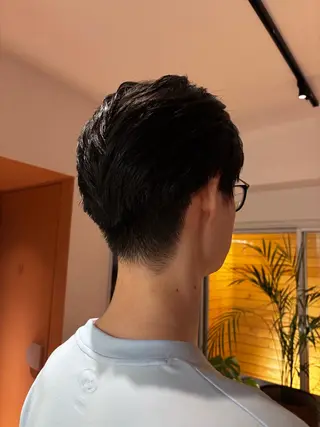 メンズ マツザキ メグミのヘアスタイル