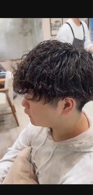 ショート パーマ メンズ メンズStylist 山根慧のヘアスタイル