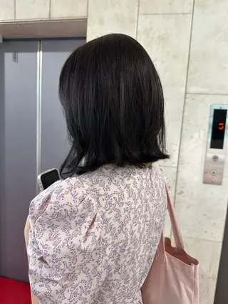 ミディアム オブヘア所属・銀座／カット ／ボブ　るかのヘアスタイル