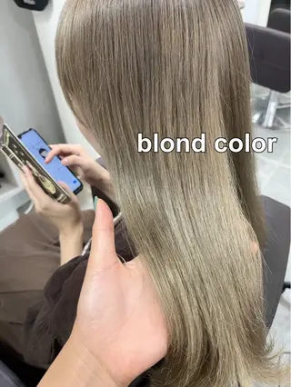 ミディアム カラー ヘアアレンジ SALOWIN自由が丘所属・ヘッドスパ✨髪質ケア サロン🌿chacoのエステ・リラクイメージ