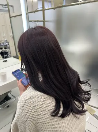 セミロング カラー COA GINZA 小野澤駿のヘアスタイル