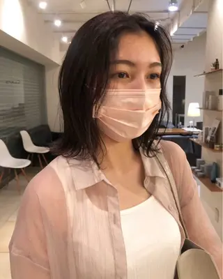 カラー リリカ🐈‍⬛ブリー チカラー/上永谷のヘアスタイル