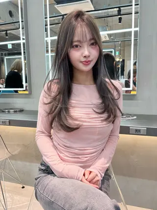 ロング カラー 【美髪矯正】 吉村　清志のヘアスタイル