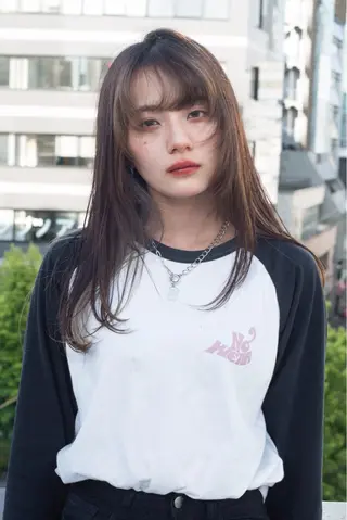 ロング カラー 千葉 慎也のヘアスタイル